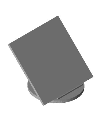 plaque stand.stl by jknight9788 full viewable 3d model