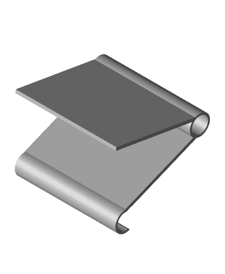 Simple Cellphone Stand 3d model