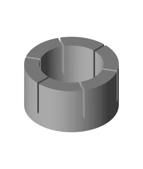 CNC 775 Motor Adapter Ring by Makers Mashup full viewable 3d model