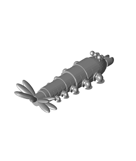 Even More Articulated Opabinia 3d model