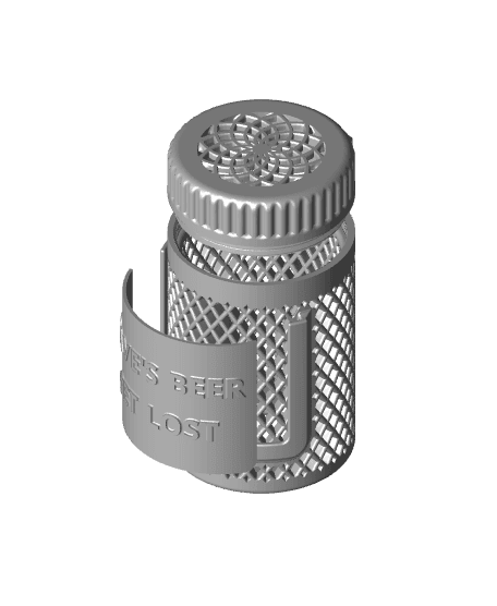 Anti-Theft Beverage Container 3d model