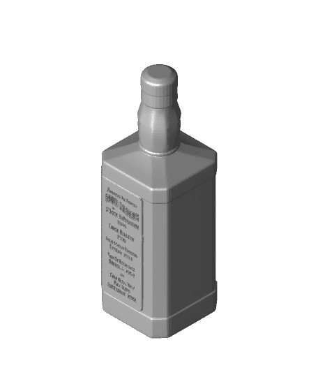 Jack Daniel's Lithophane 3d model