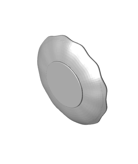 Five Unique Heartbeat Saucers 3d model