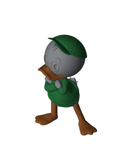 Louie DuckTales 3d model