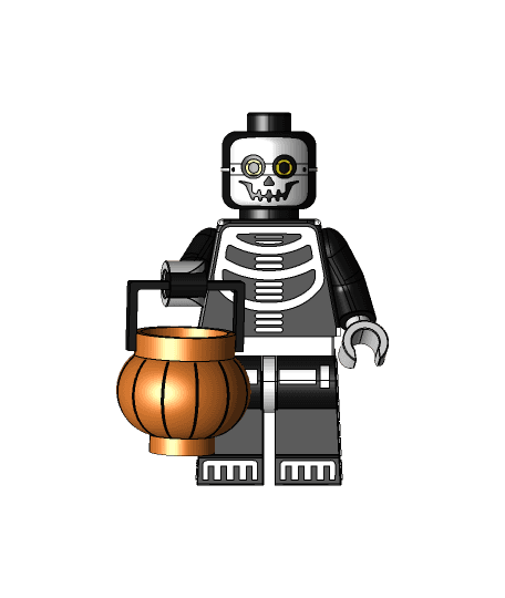 Skeleton LEGO 3d model