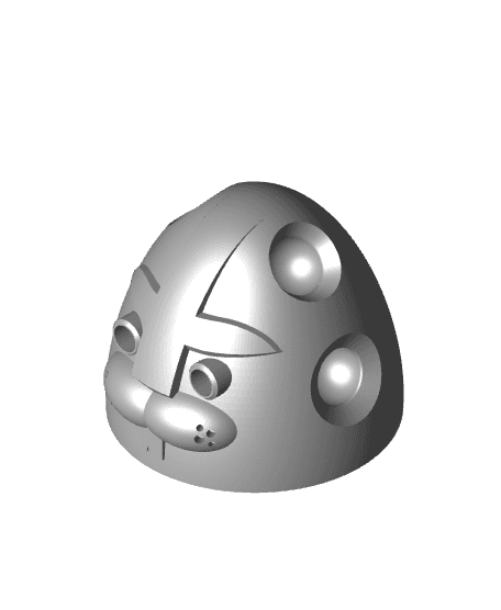Articulated Easter Bot — 3GG-8UNNY 3d model