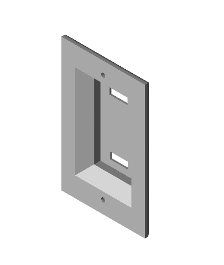 Kid Proof Light Switch Cover 3d model