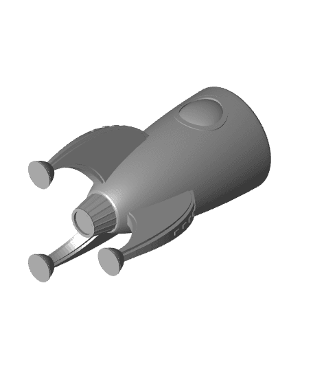 Rocket Can Holder 3d model