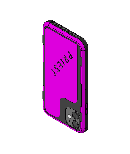 iphone 11+case 4.SLDPRT 3d model