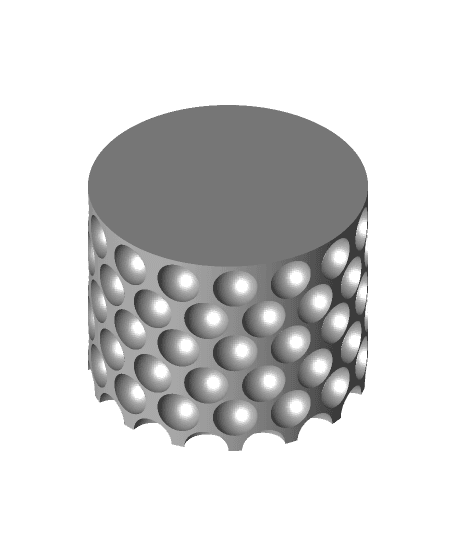 Bubble wrap vase - BackToSchool 3d model