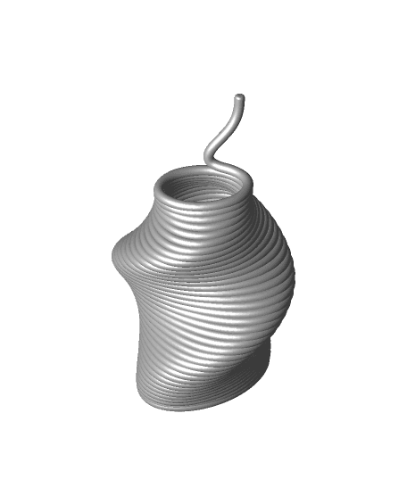 Printception Vortex Vase 3d model