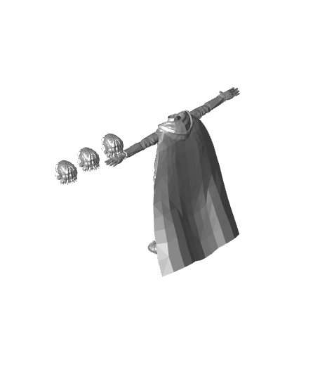 Silver Rayleigh 3d model