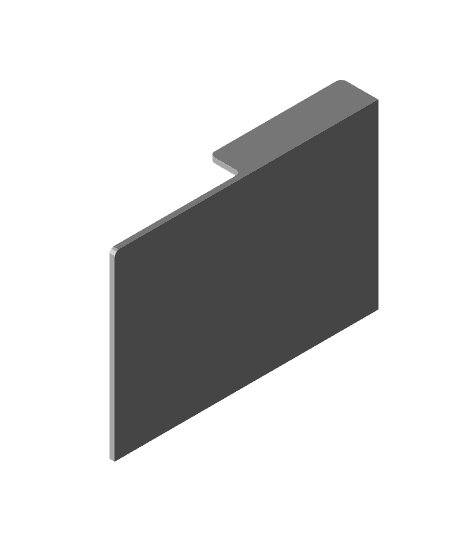 Card Divider for Sideways Game Card Boxes 3d model