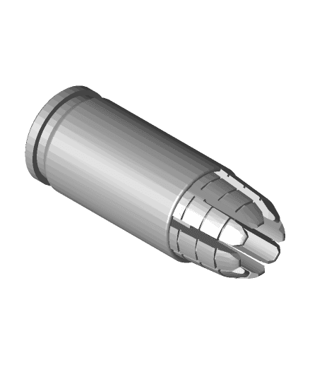 REPLICA of a parabellum Rip bullet 3d model
