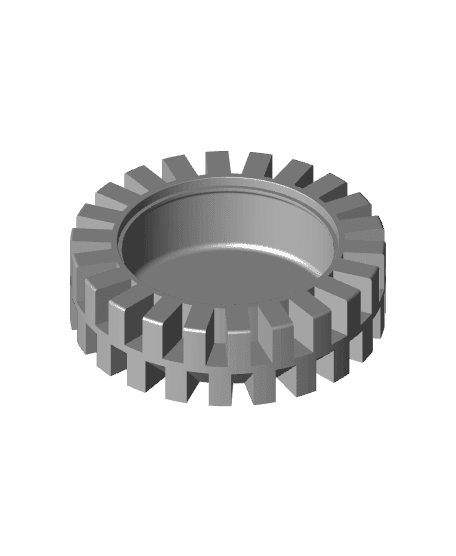  Wheel Lego Container 3d model