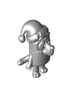 Bluey xmas - Fan Art 3d model