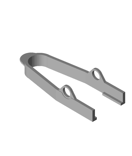 Front Chain guide guard for 90's KTM and husqvarna 3d model