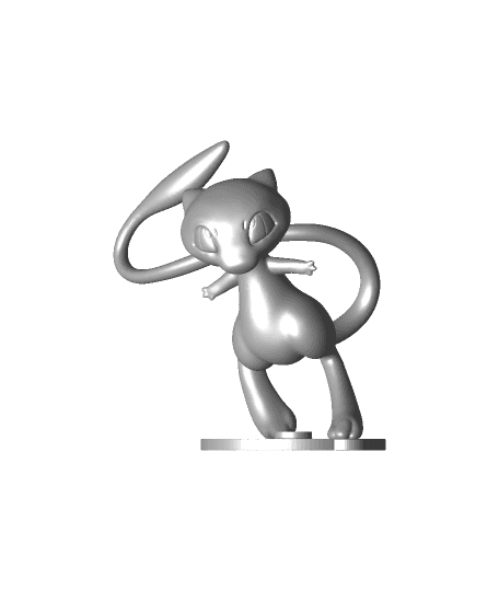 Mew - Pokemon - Fan Art 3d model