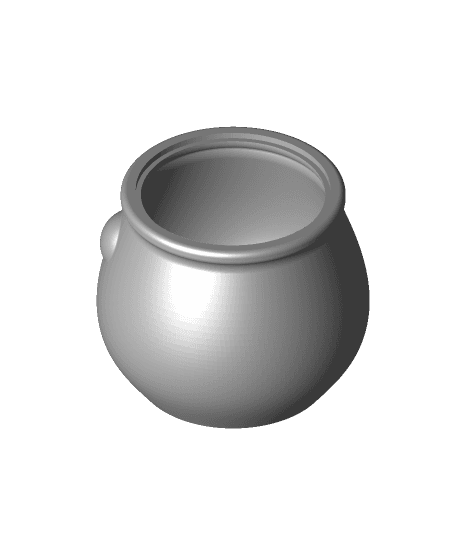 Toy Bowl with lid 3d model