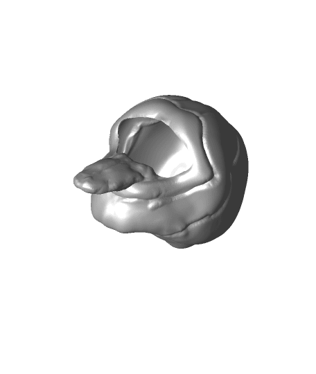 Halloween Mouth Candy Bowl 3d model