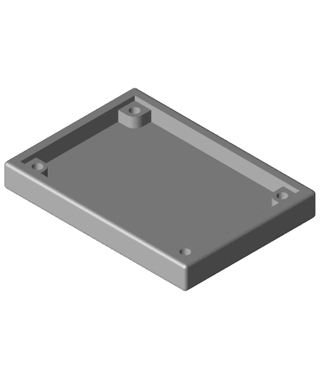 ICL8038 Function Generator Kit Back Cover 3d model