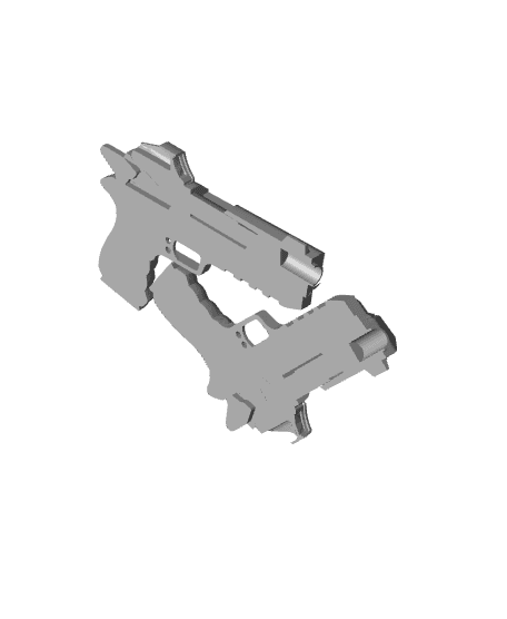 Dual_pistols_Guns_Print.stl 3d model