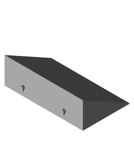 Wedge Shelf 3d model