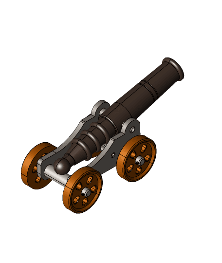 Cannon Toy 3d model