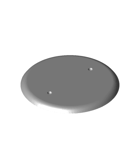 Electrical Box Round Cover 3d model