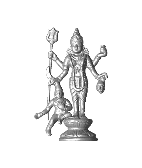 Mhalsa Narayani - Female Avatar of Vishnu 3d model