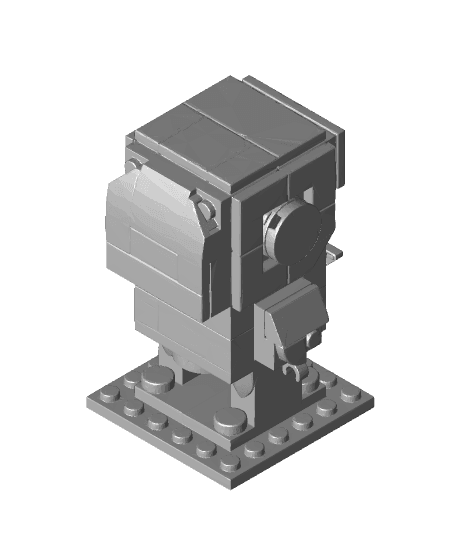 iron man lego.stl 3d model