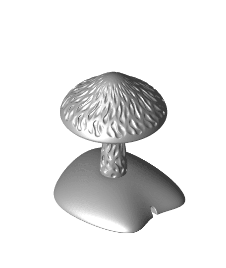 Modular Mushroom Lamp by DaveMakesStuff full viewable 3d model