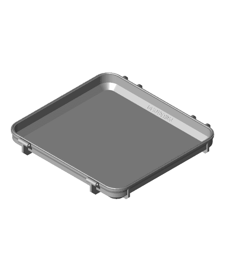 SHIELD Tool Box Multipart with Flipped Logo 3d model