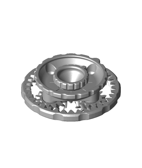 Mini Planetary Gear Print-in-Place Demo by 3dprintingworld full viewable 3d model