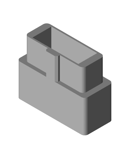 DuPont Wires Adapter(2×5) 3d model