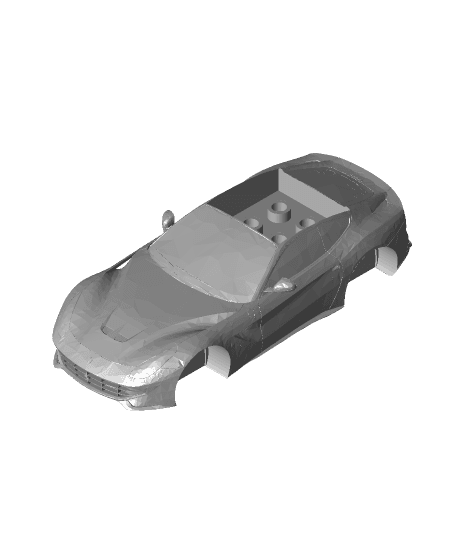 Ferrari F12 Duplo Toy 3d model