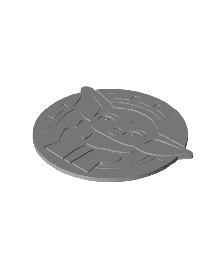 The Mandalorian Coasters 3d model