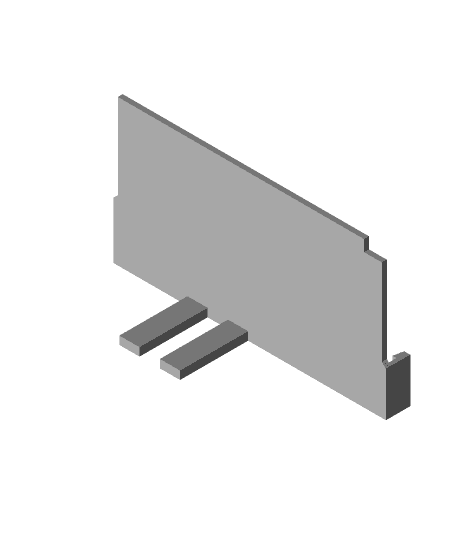 Sonoff Basic Decora Light Switch Adapter 3d model