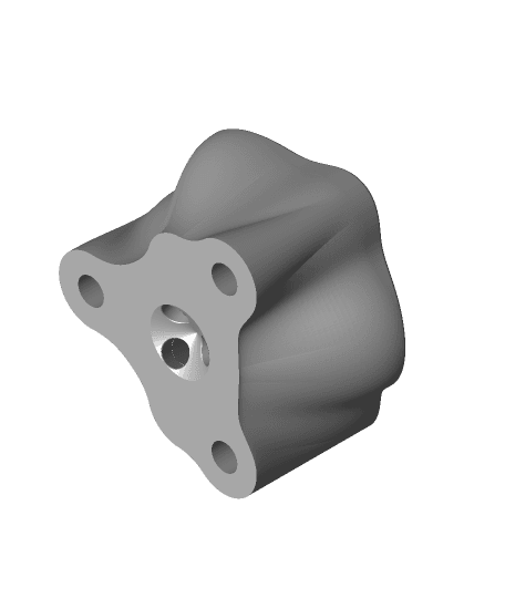 Mosquito Hotend - Multi Material / 3in-1out adapter by Exerqtor  full viewable 3d model
