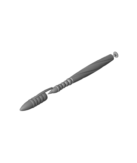 Pen Modification - Bic™ Crystal™ balloon style mod. 3d model