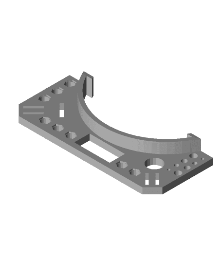 FLSUN QQ Tool Holder Remix by radfahrer full viewable 3d model