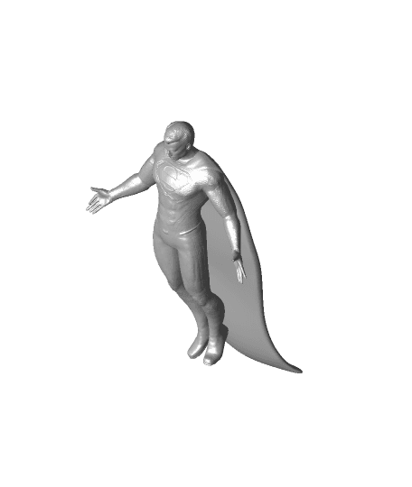 Messiah Superman WIP by thecreatorx3d full viewable 3d model
