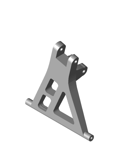 Tamiya LunchBox independent front suspension arms for Futaba FX10 CRP upgrade 3d model
