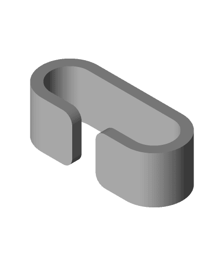 Cable Clips - Small - Mid - Large Sized 3d model