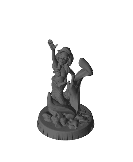 Ariel Mermaid Mini 3d model