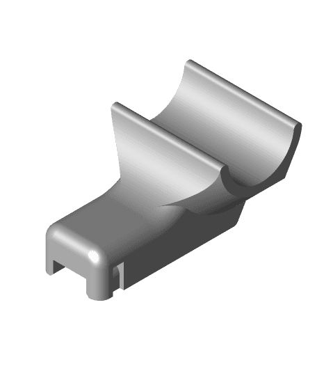 Easy (Inexpensive) Filament Spool Shelf 3d model