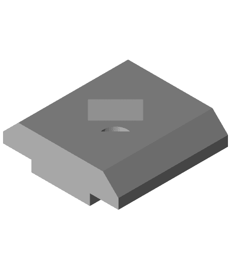 3030 M3 t-Nut w square nut by md4383 full viewable 3d model