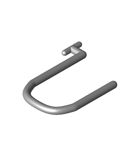 Hook for TV v2 by katkafn full viewable 3d model