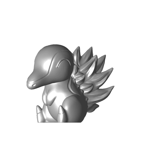 Cyndaquil - Pokemon - Fan Art 3d model