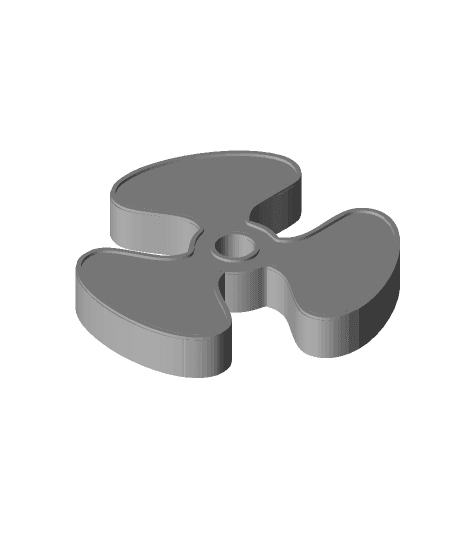 US Navy Machinist Mate Logo with Nuclear Stand 3d model